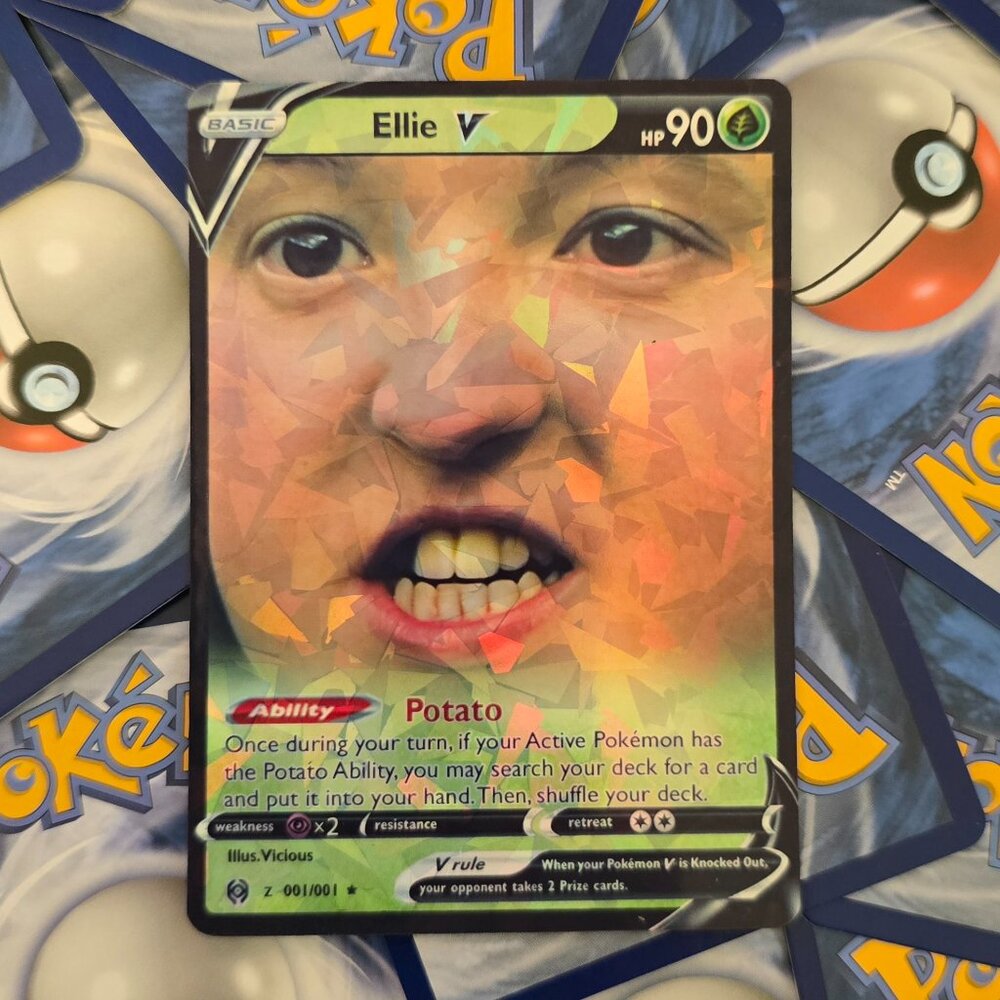 Ellie Pokemon Card - Meme